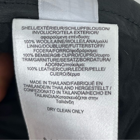 Brooks Brothers Wool Houndstooth Pencil Skirt Sz 2 - Picture 10 of 10